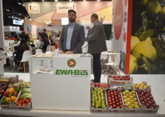 Adam Malengiewicz, sales manager for Ewa-bis. They export apples from Poland and expect a large harvest this season.